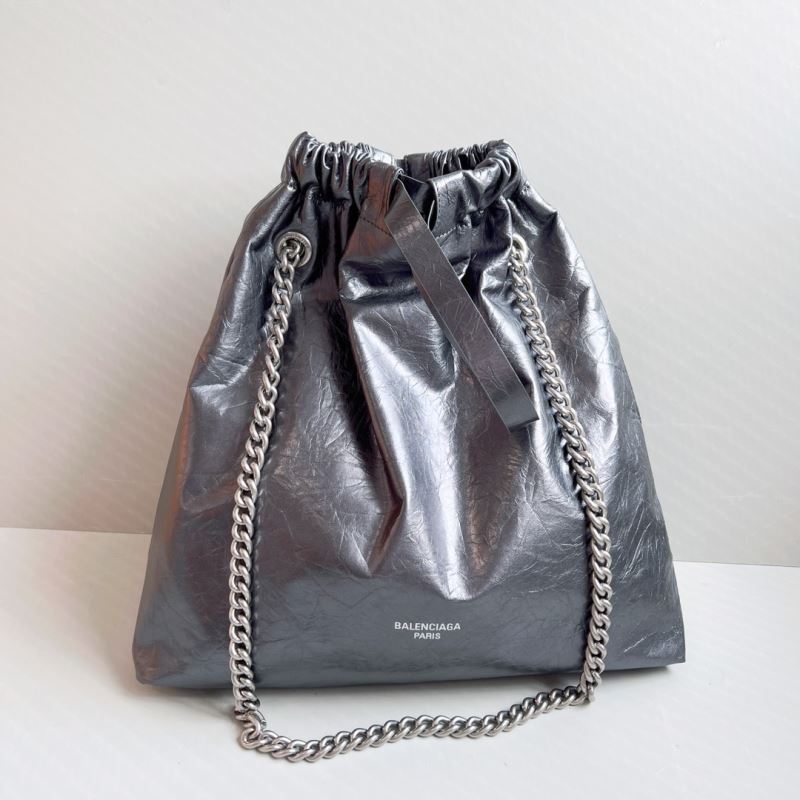 Ba*len*cia*ga crush tote bags